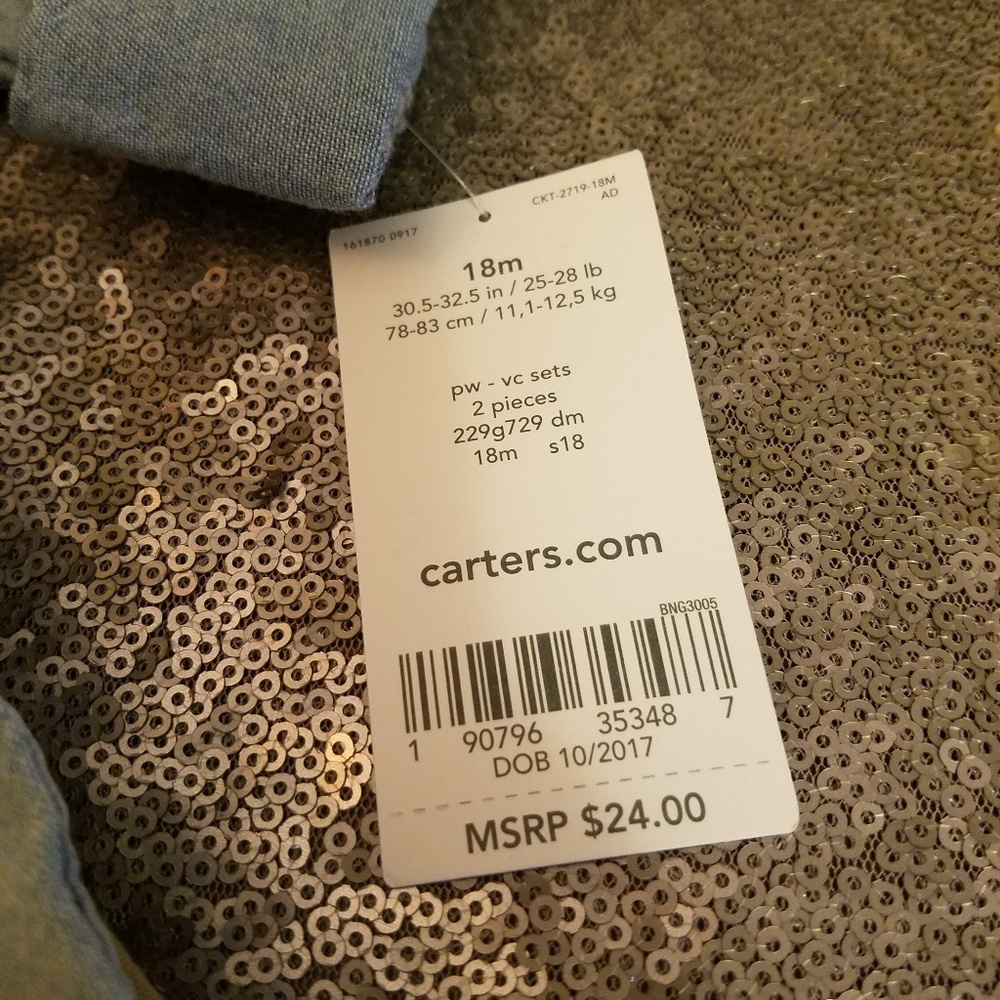 2pc Carter's set - Picture 4 of 4